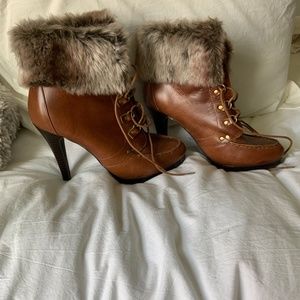 Fur Ankle Bootie